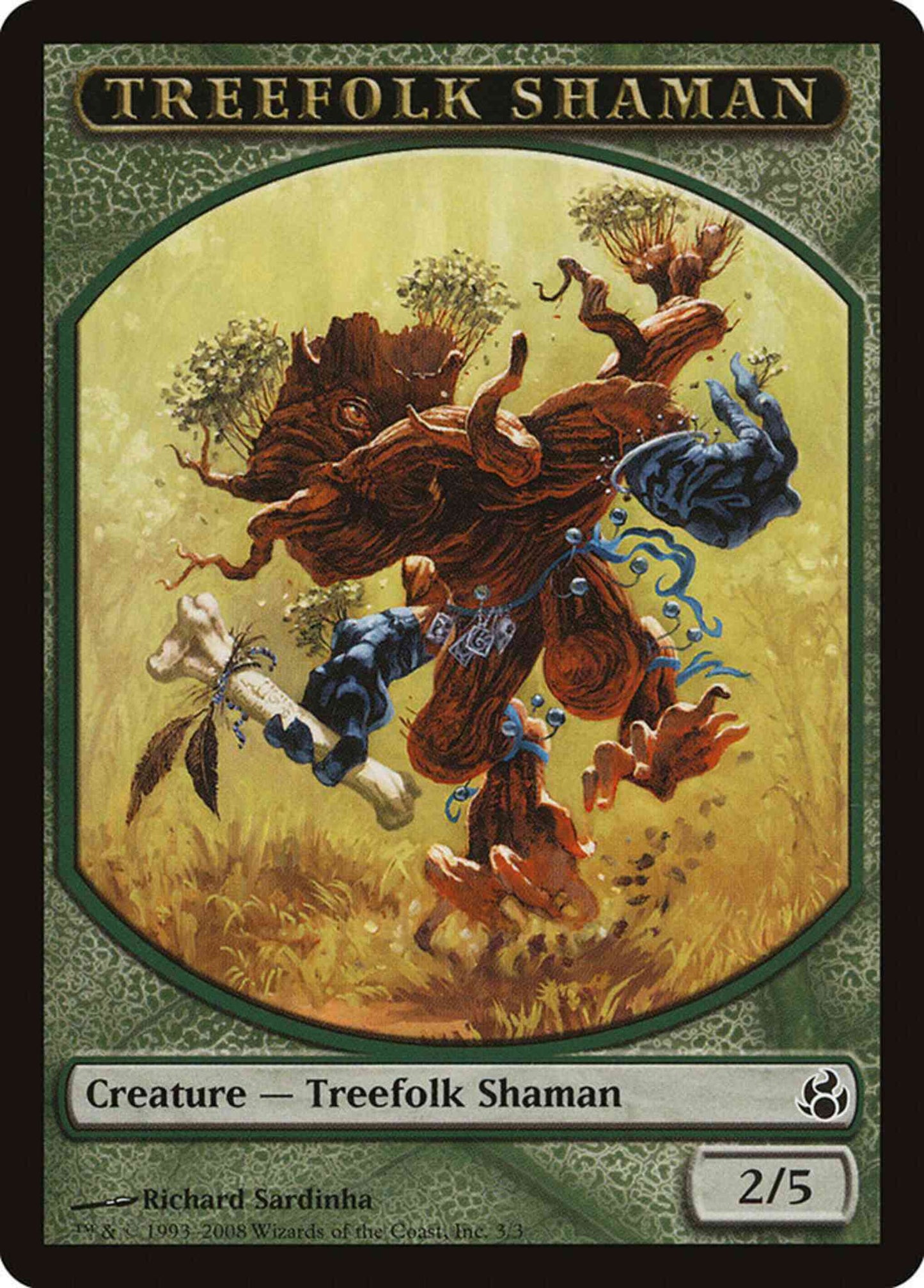 Treefolk Shaman Token [03] [Morningtide Tokens] [Non-Foil]