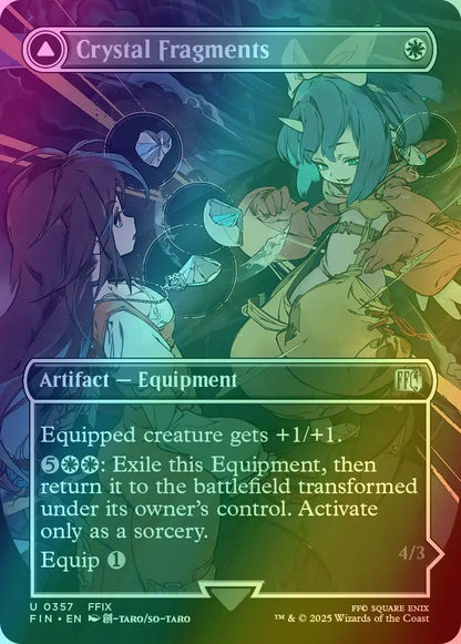mtg final fantasy crystal fragments Crystal Fragments MTG - Magic: The GatheringFINAL FANTASY #13 (Italiano)