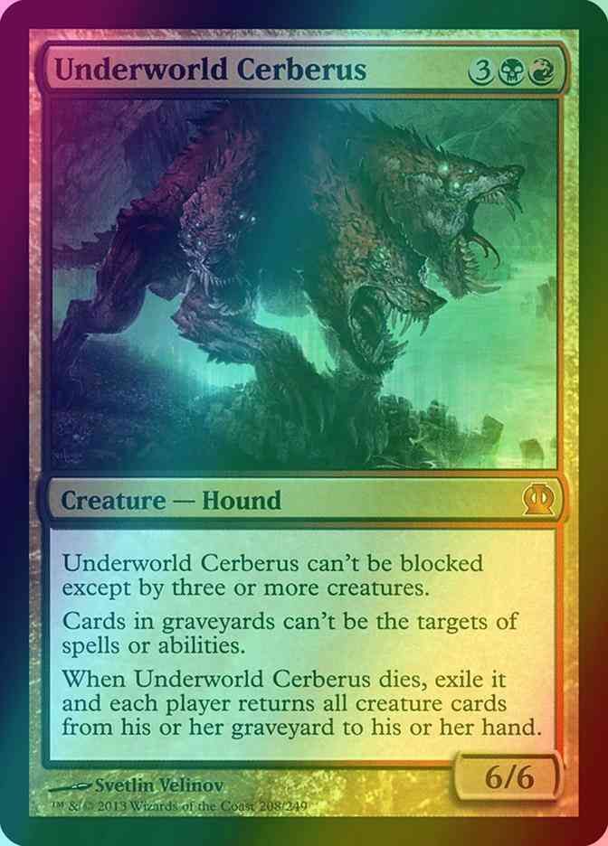 Underworld Cerberus [208] [Theros] [Foil]