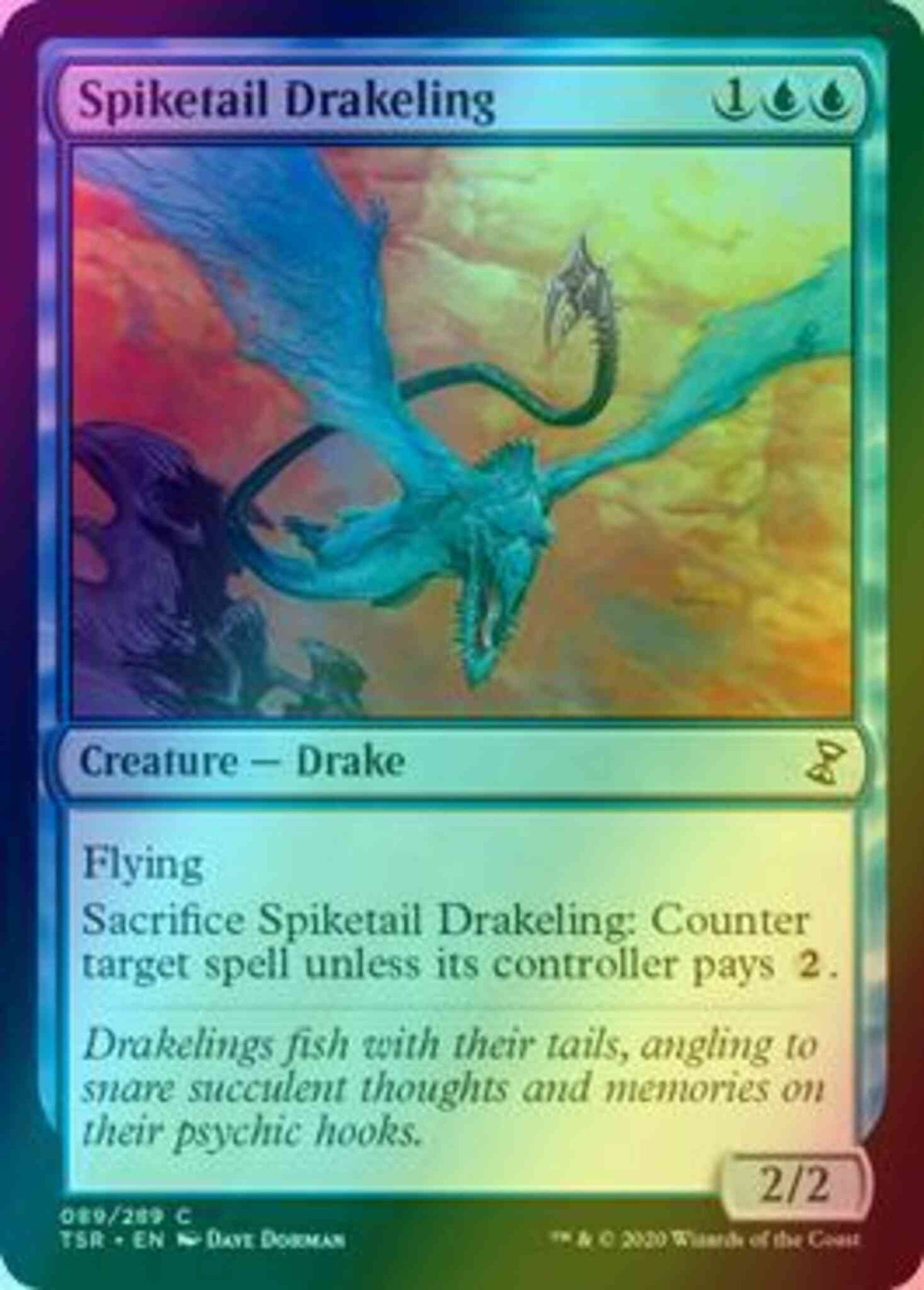 Spiketail Drakeling [89] [Time Spiral Remastered] [Foil]