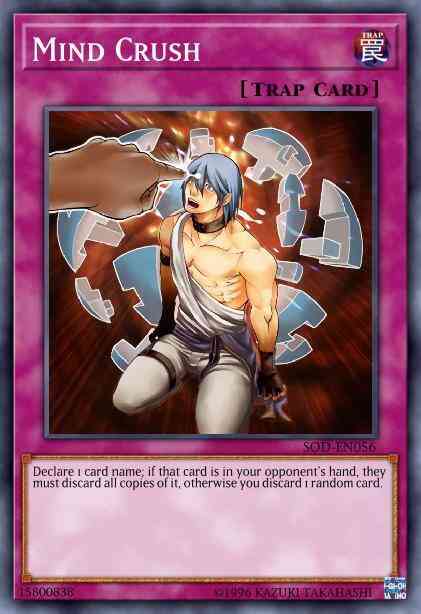 Mind Crush - SR06-EN037 - Common - 1st Edition