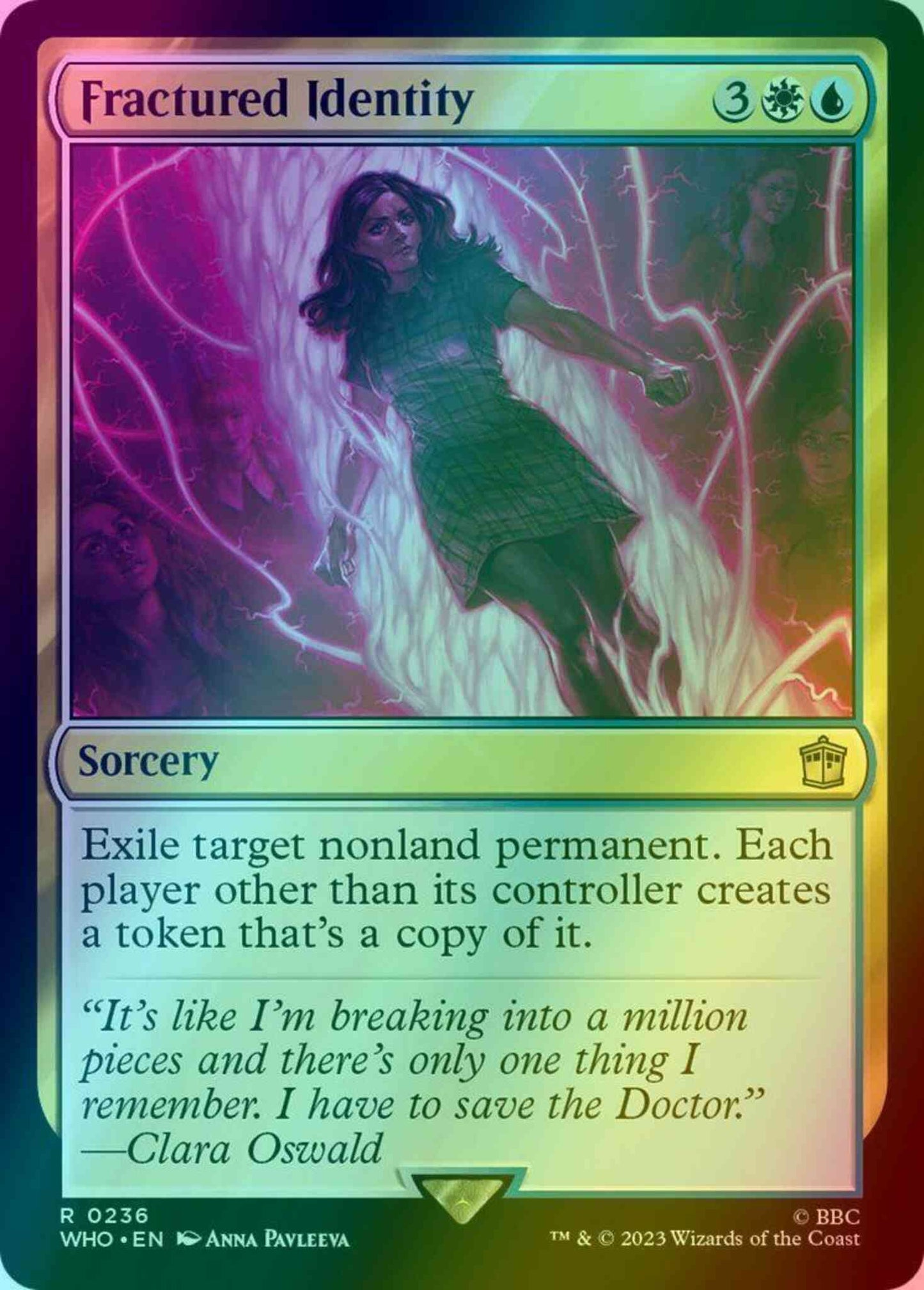 Fractured Identity [236] [Universes Beyond: Doctor Who] [Foil]