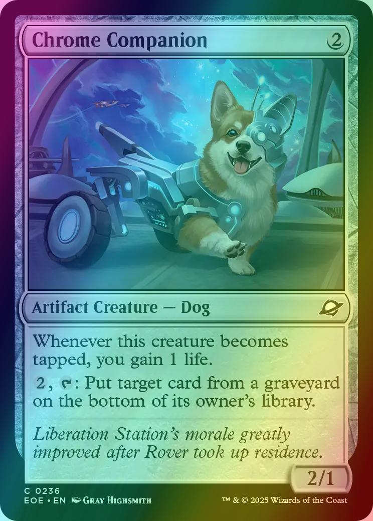 Chrome Companion [236] [Edge of Eternities] [Foil] – Face to Face Games
