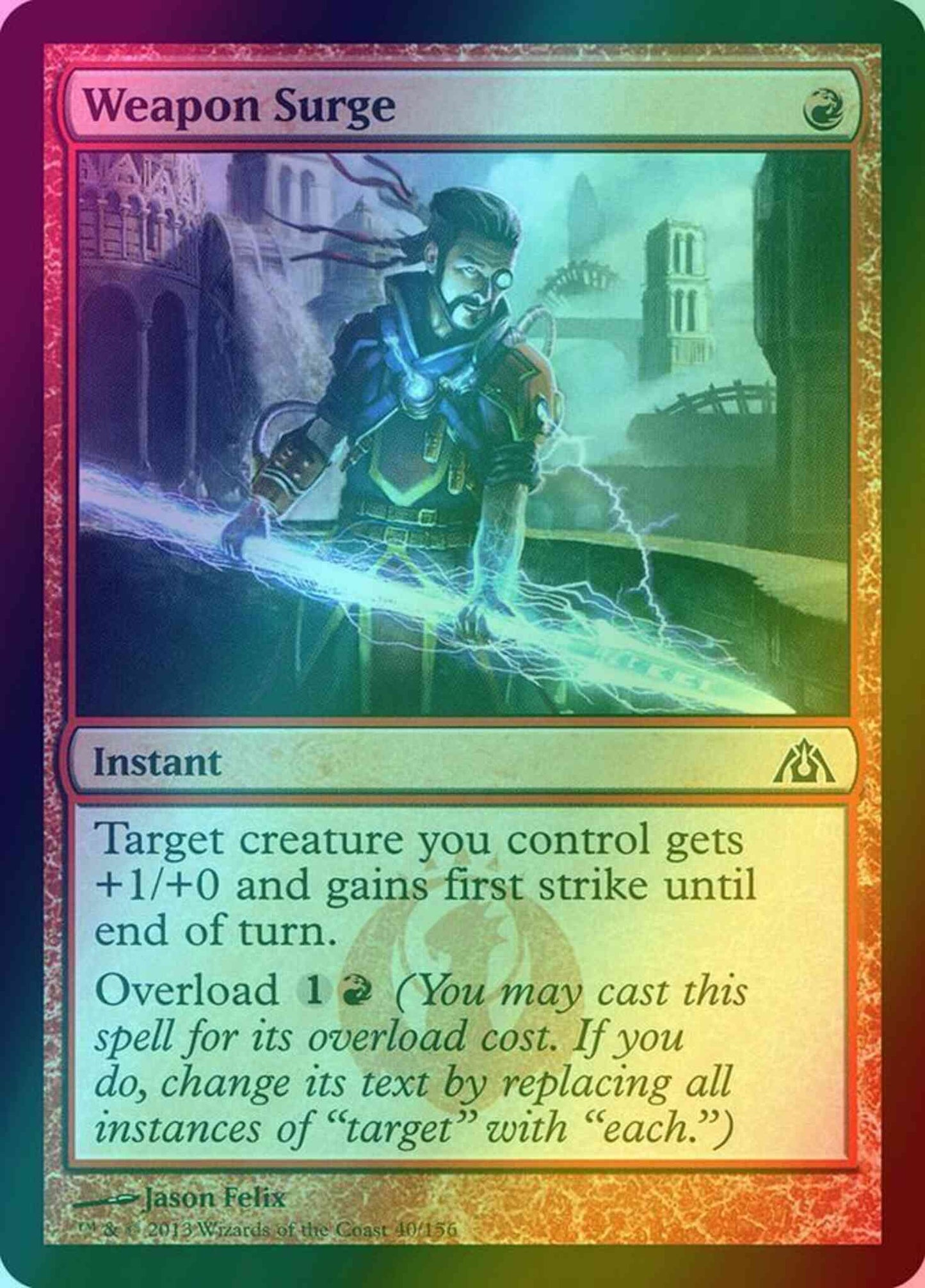 Weapon Surge [40] [Dragon's Maze] [Foil]