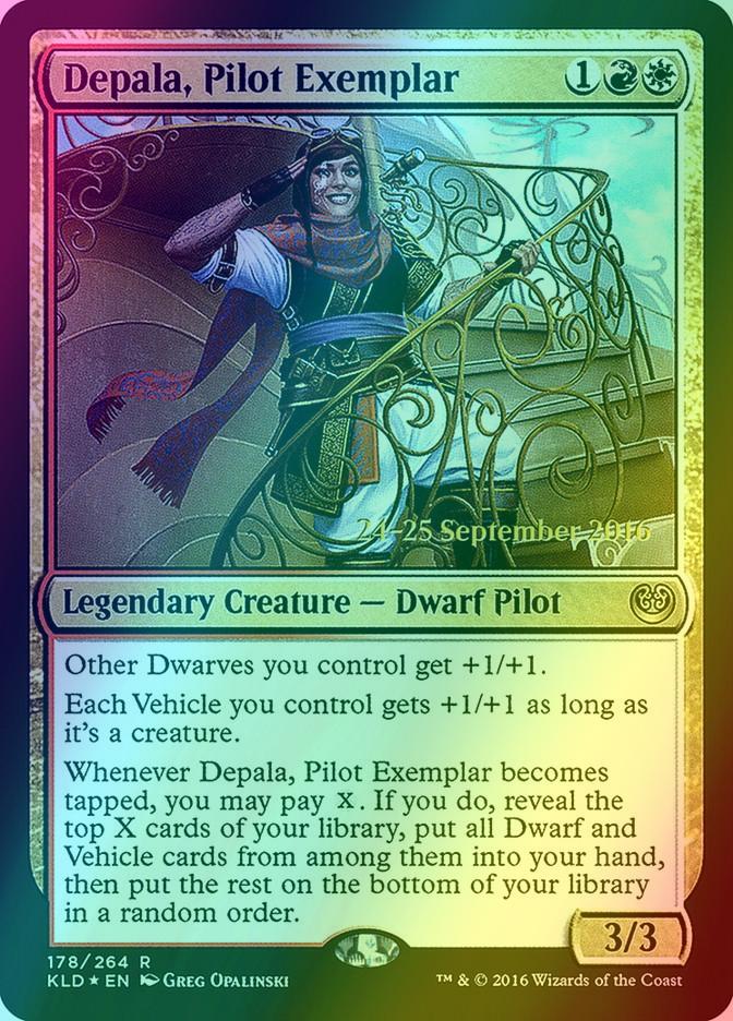Depala, Pilot Exemplar [178s] [Kaladesh Promos] [Foil]
