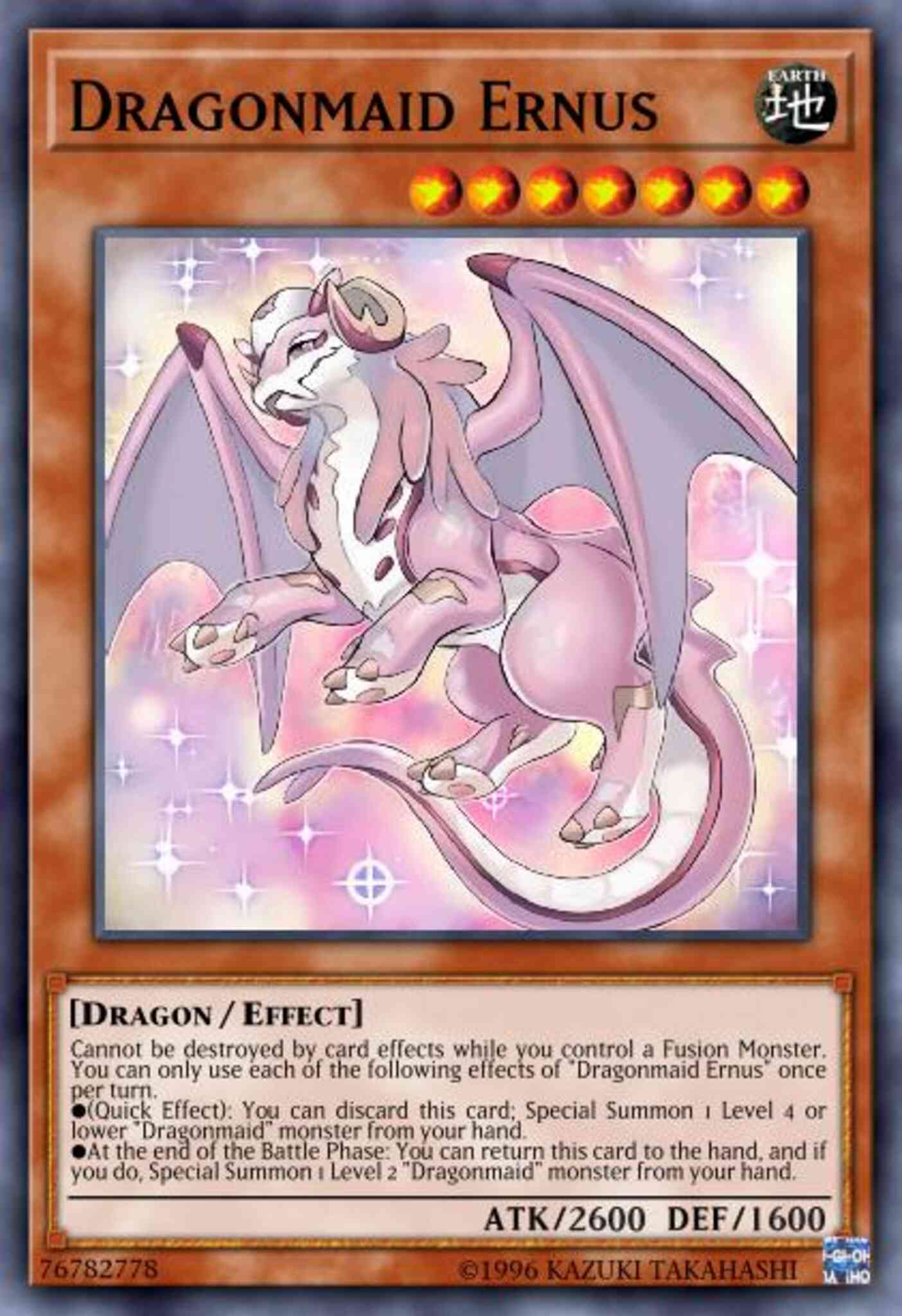 Dragonmaid Ernus - MYFI-EN015 - Super Rare - 1st Edition