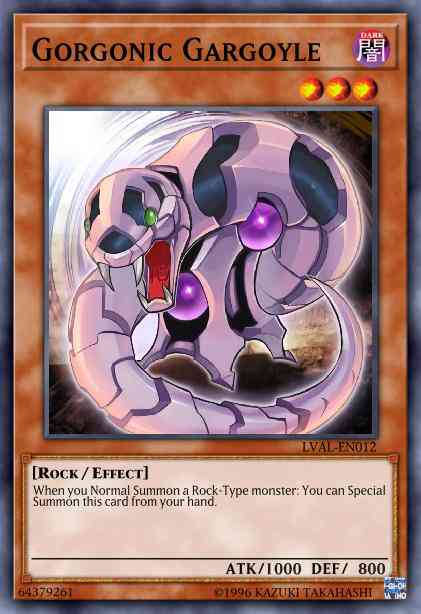 Gorgonic Gargoyle - LVAL-EN012 - Common - Unlimited