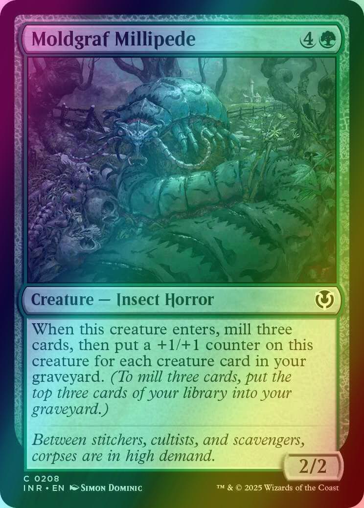 Moldgraf Millipede [208] [Innistrad Remastered] [Foil]