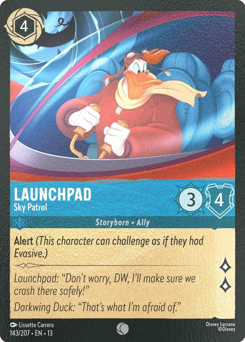 Launchpad - Sky Patrol - 143/204 [Attack of the Vine!] [Cold Foil]