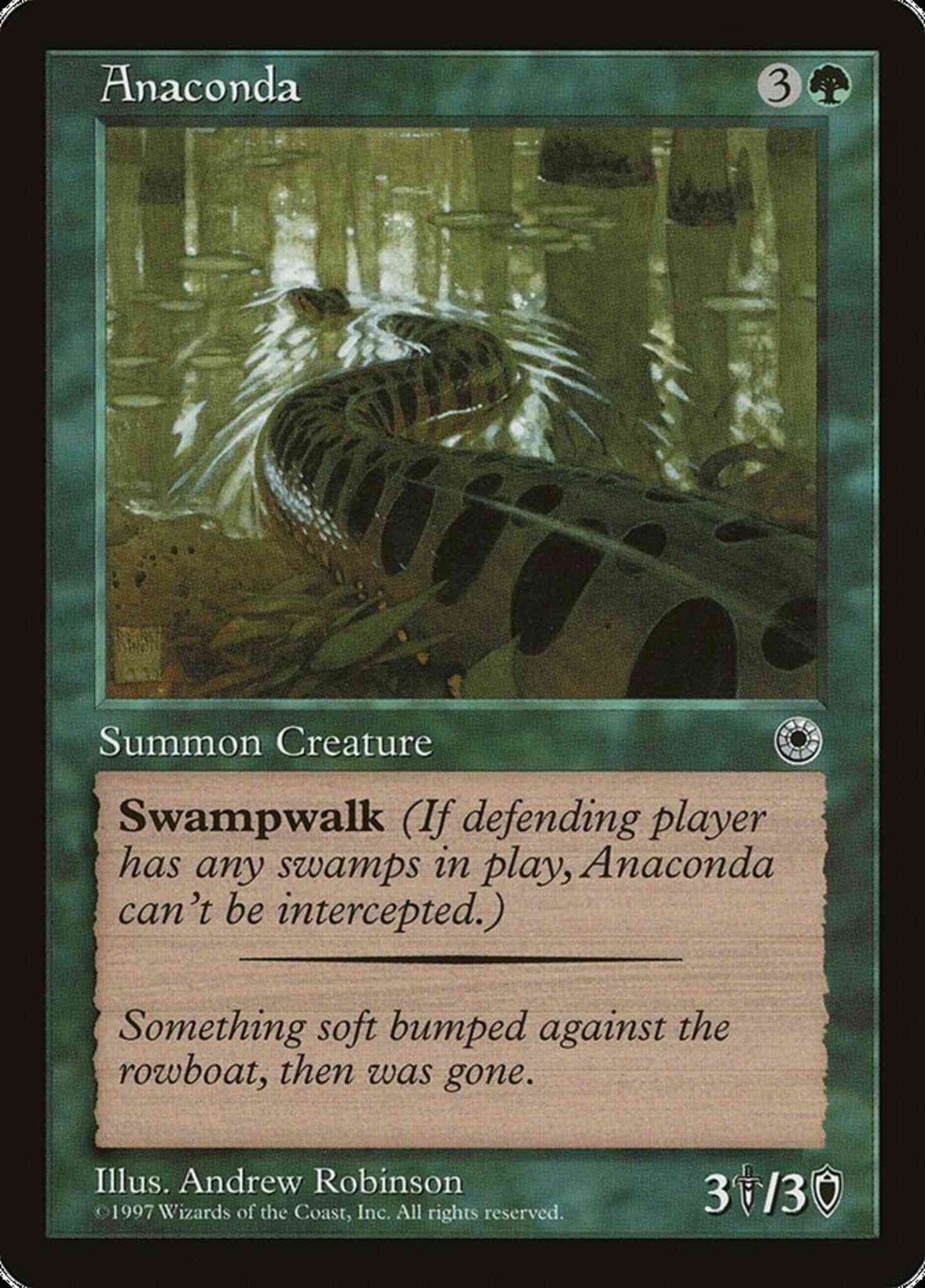 Anaconda [158] [Flavor Text] [Portal 1] [Non-Foil]