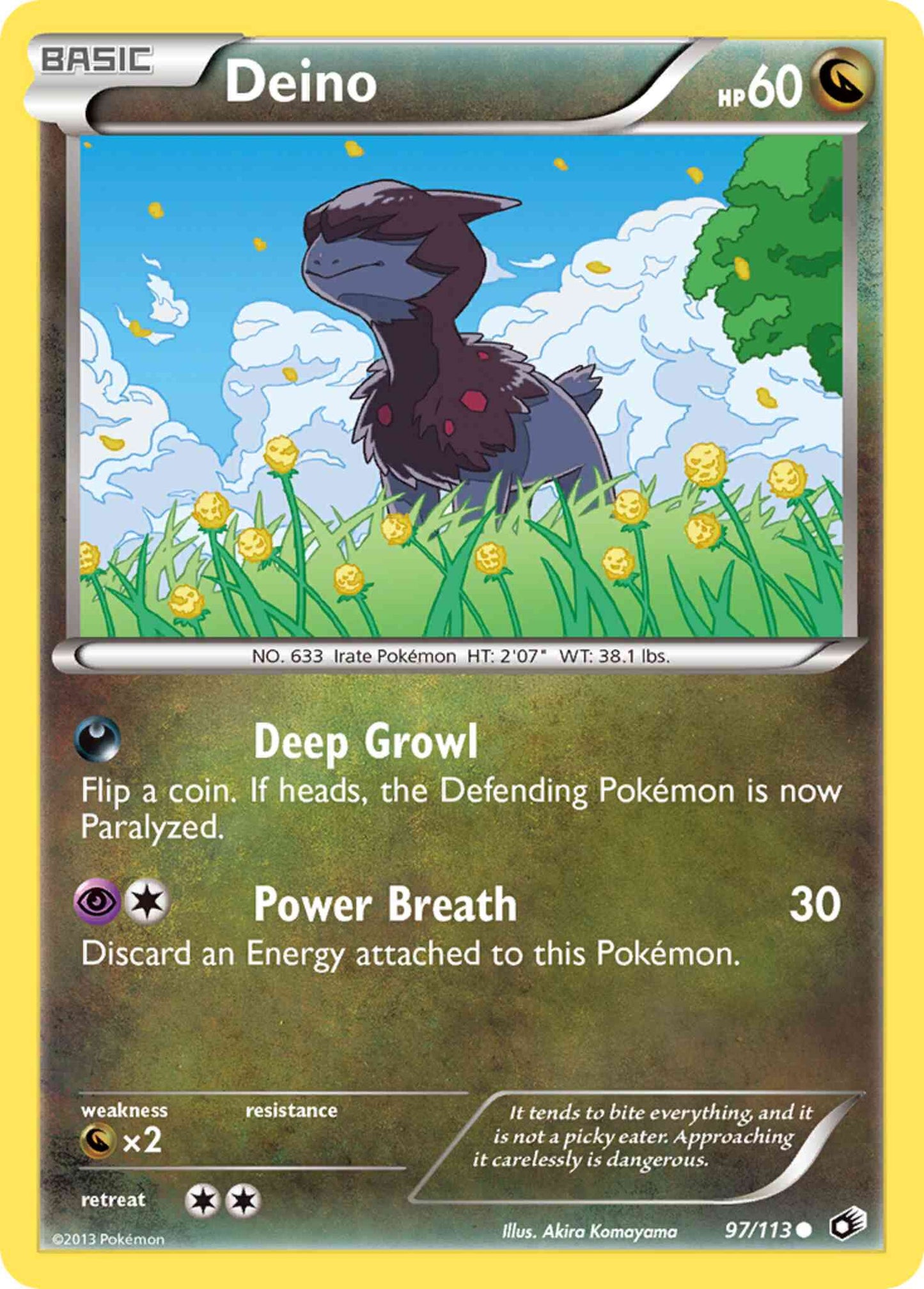 Deino - 97/113 - Common [bw11-97] [Non-Holo]