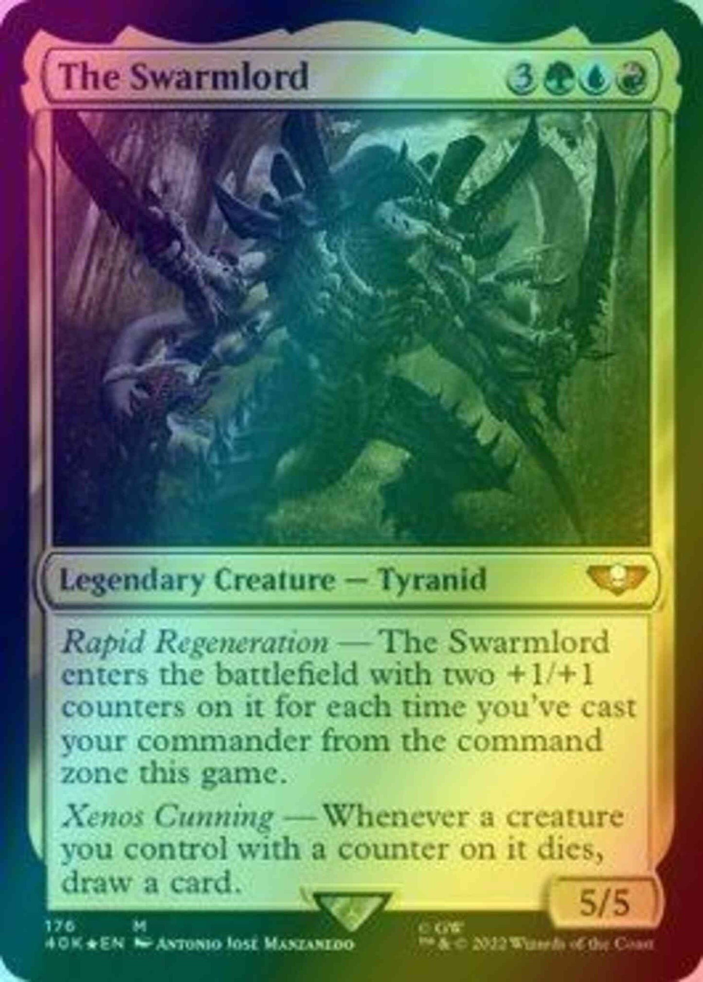 The Swarmlord [176] [Universes Beyond: Warhammer 40,000] [Foil]