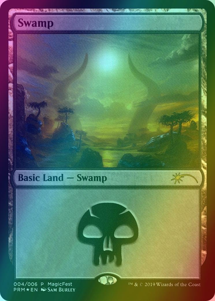 Swamp [2019] [04] [Amonkhet] [MagicFest 2019] [Foil]