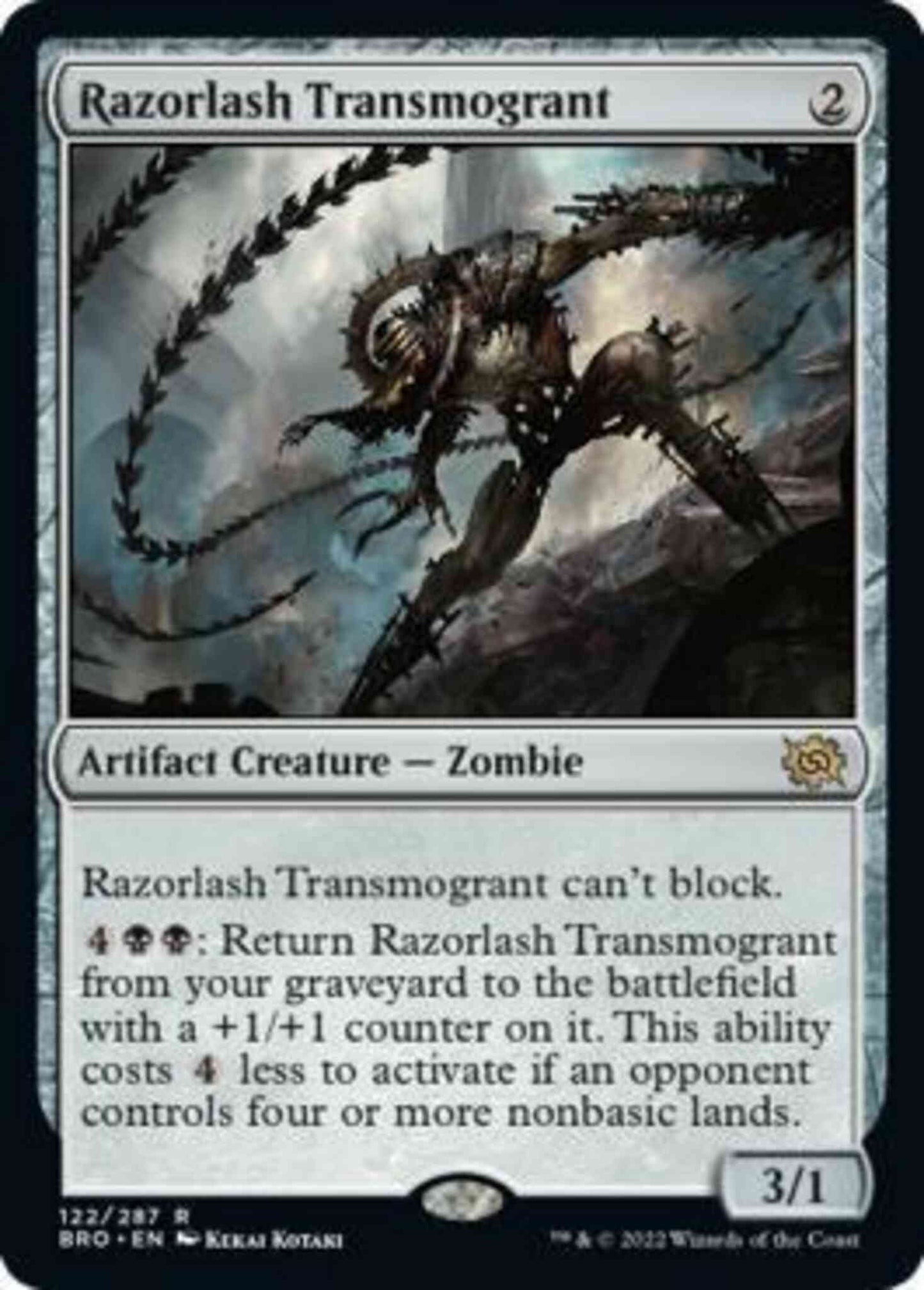 Razorlash Transmogrant [122] [The Brothers' War] [Non-Foil]