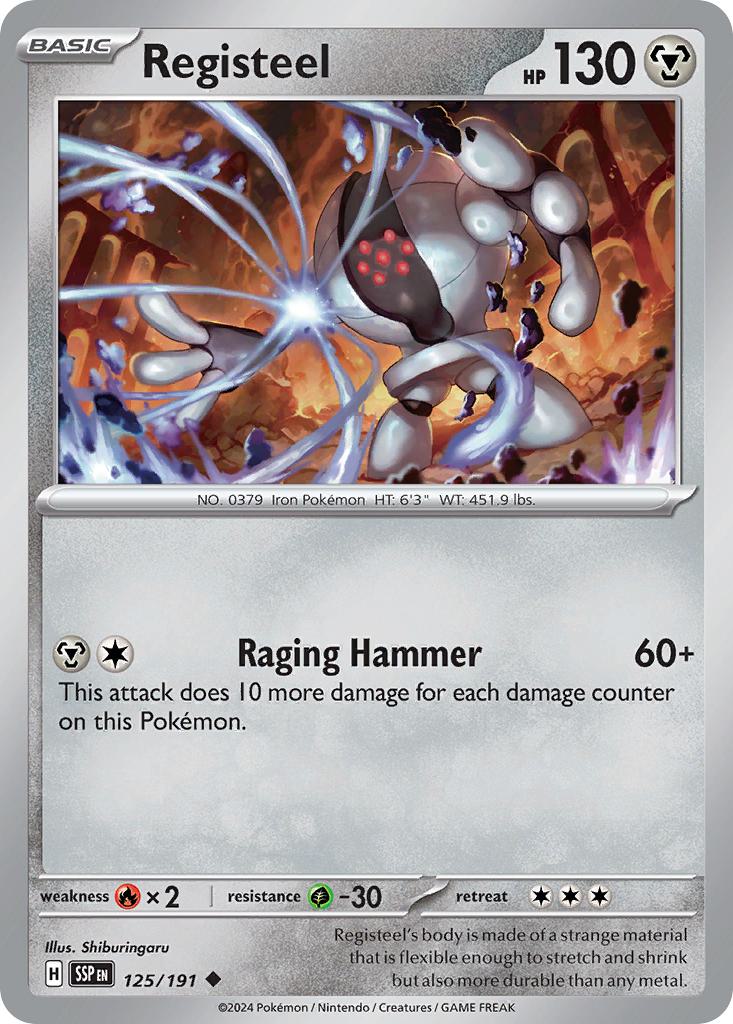 Registeel - 125/191 - Uncommon [sv08-125] [Non-Holo]