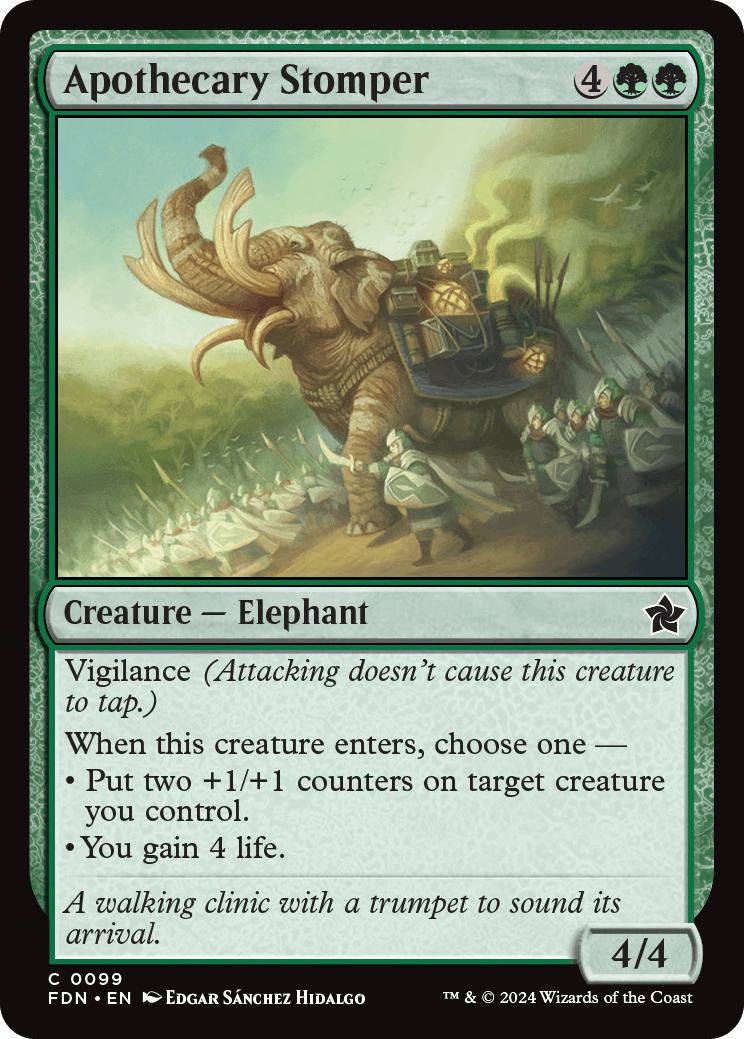 Apothecary Stomper [99] [Foundations] [Non-Foil]