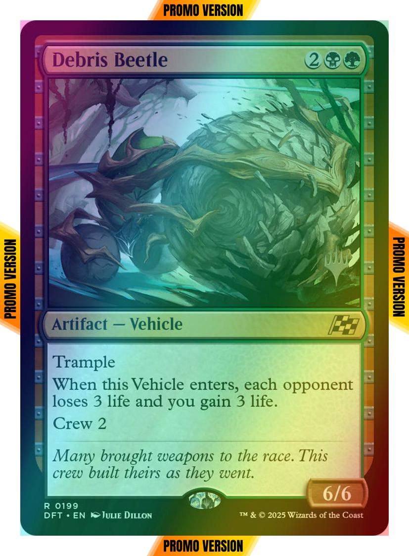 Debris Beetle [199p] [Promo Pack] [Aetherdrift: Promos] [Foil]