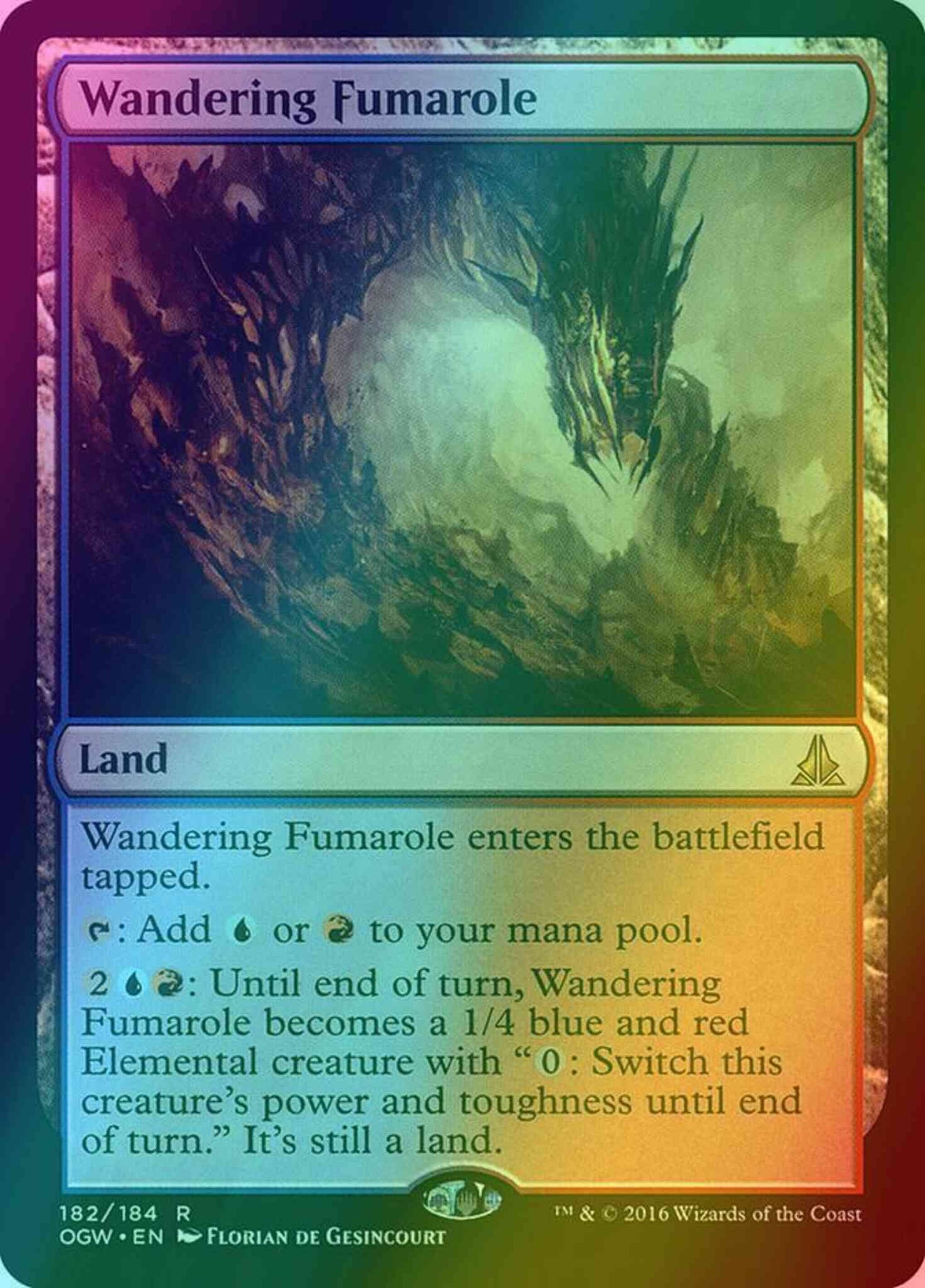 Wandering Fumarole [182] [Oath of the Gatewatch] [Foil]