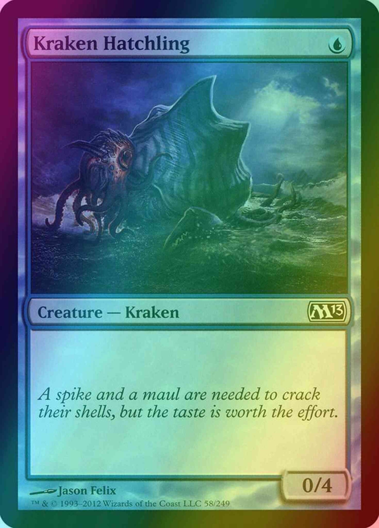 Kraken Hatchling [58] [Magic 2013] [Foil]