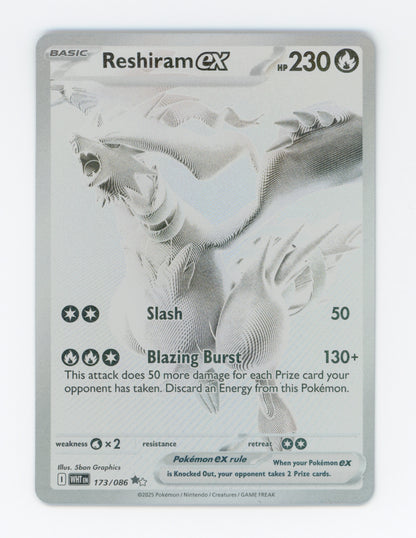 Reshiram ex — Black White Rare — ID 18979