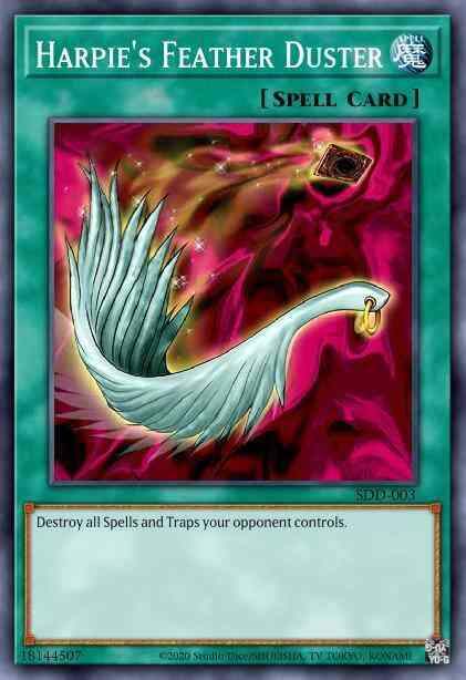 Harpie's Feather Duster - WC4-E003 - Prismatic Secret Rare - Limited
