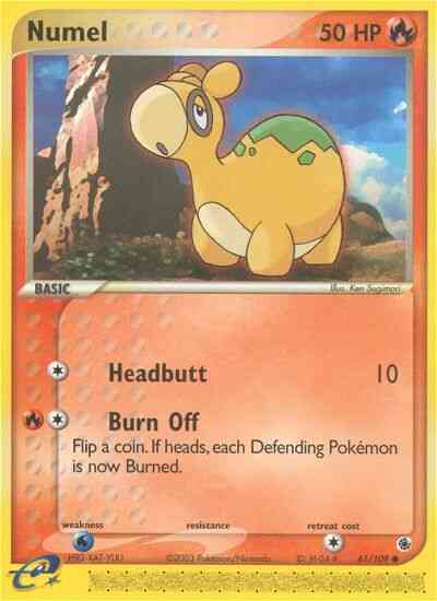 Numel - 61/109 - Common [ex1-61] [Reverse Holo]