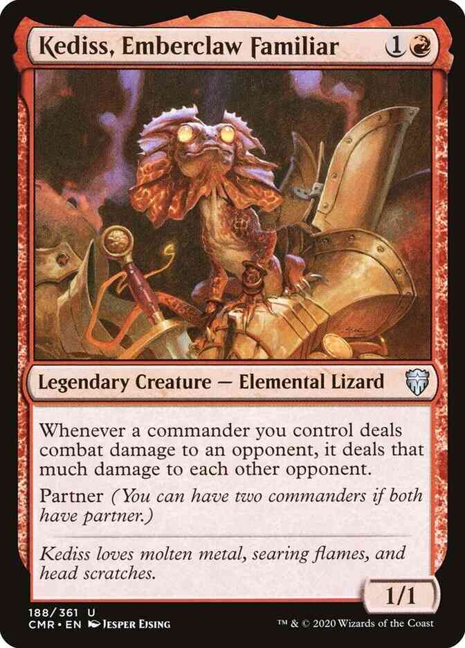 Kediss, Emberclaw Familiar [188] [Commander Legends] [Non-Foil]