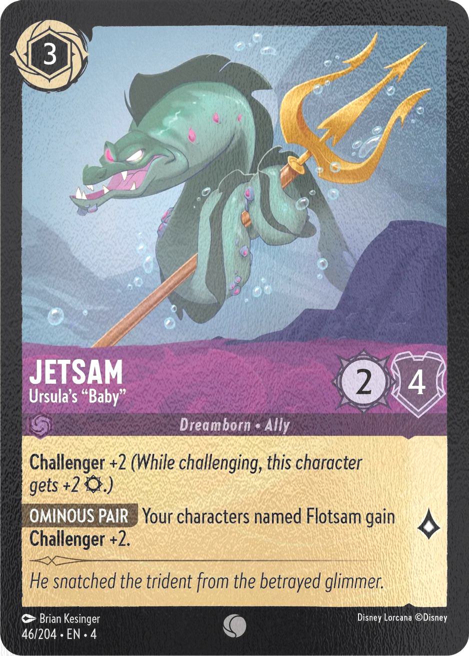 Jetsam - Ursula's "Baby" - 46/204 [Ursula's Return] [Cold Foil]
