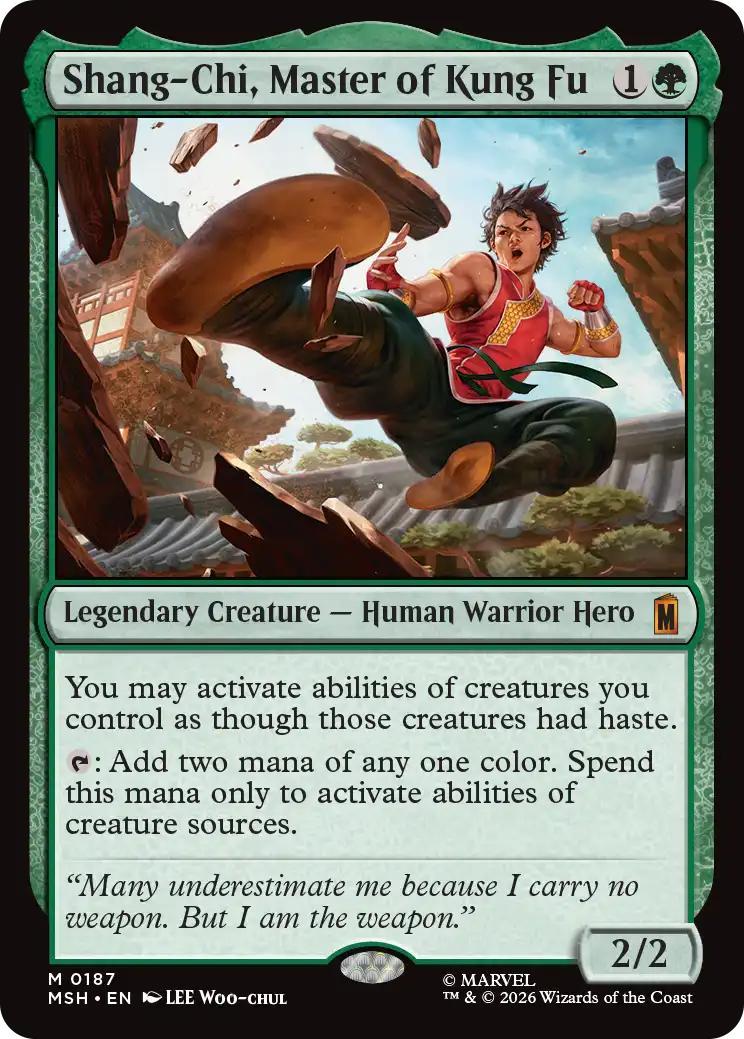 Shang-Chi, Master of Kung Fu [187] [Marvel Super Heroes] [Non-Foil]