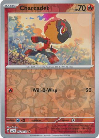 Charcadet - 032/191 - Common [sv08-032] [Reverse Holo]