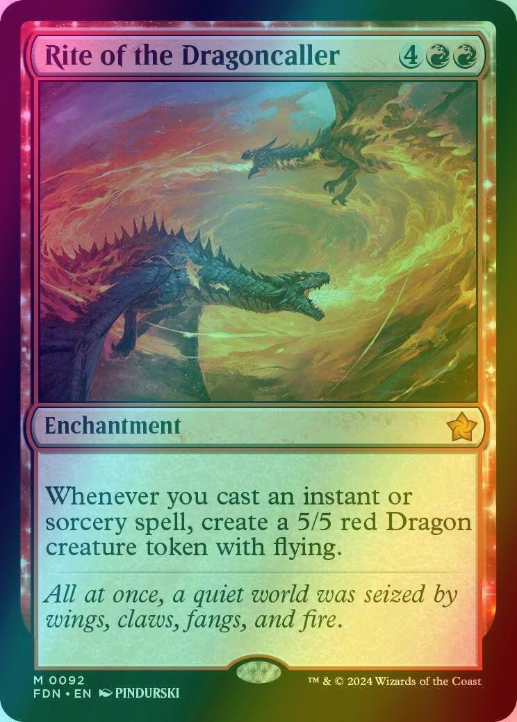 Rite of the Dragoncaller [92] [Foundations] [Foil]
