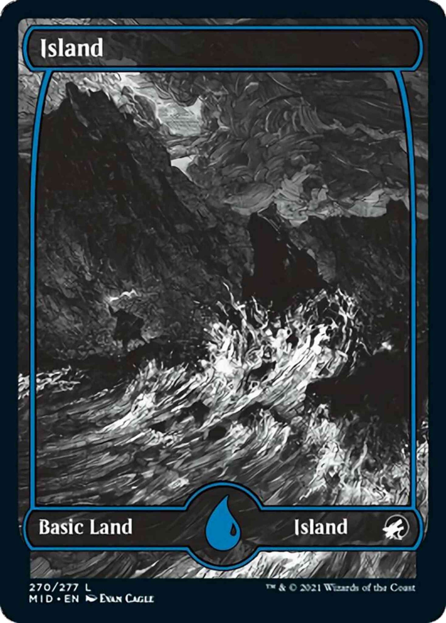 Island [270] [Eternal Night Showcase] [Innistrad: Midnight Hunt] [Non-Foil]