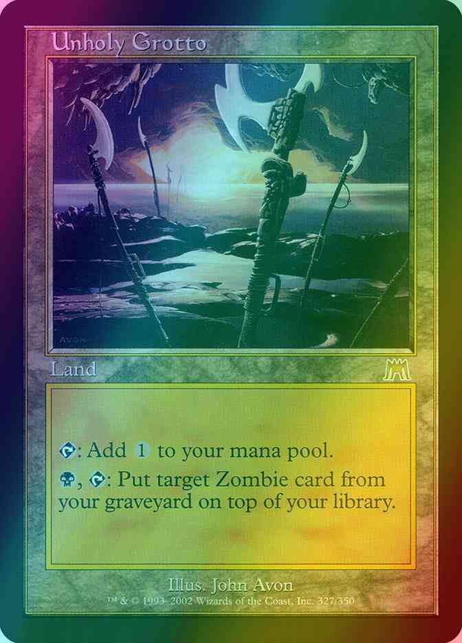 Unholy Grotto [327] [Onslaught] [Foil]