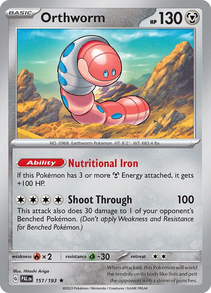 Orthworm - 151/193 - Rare [sv02-151] [Holo]