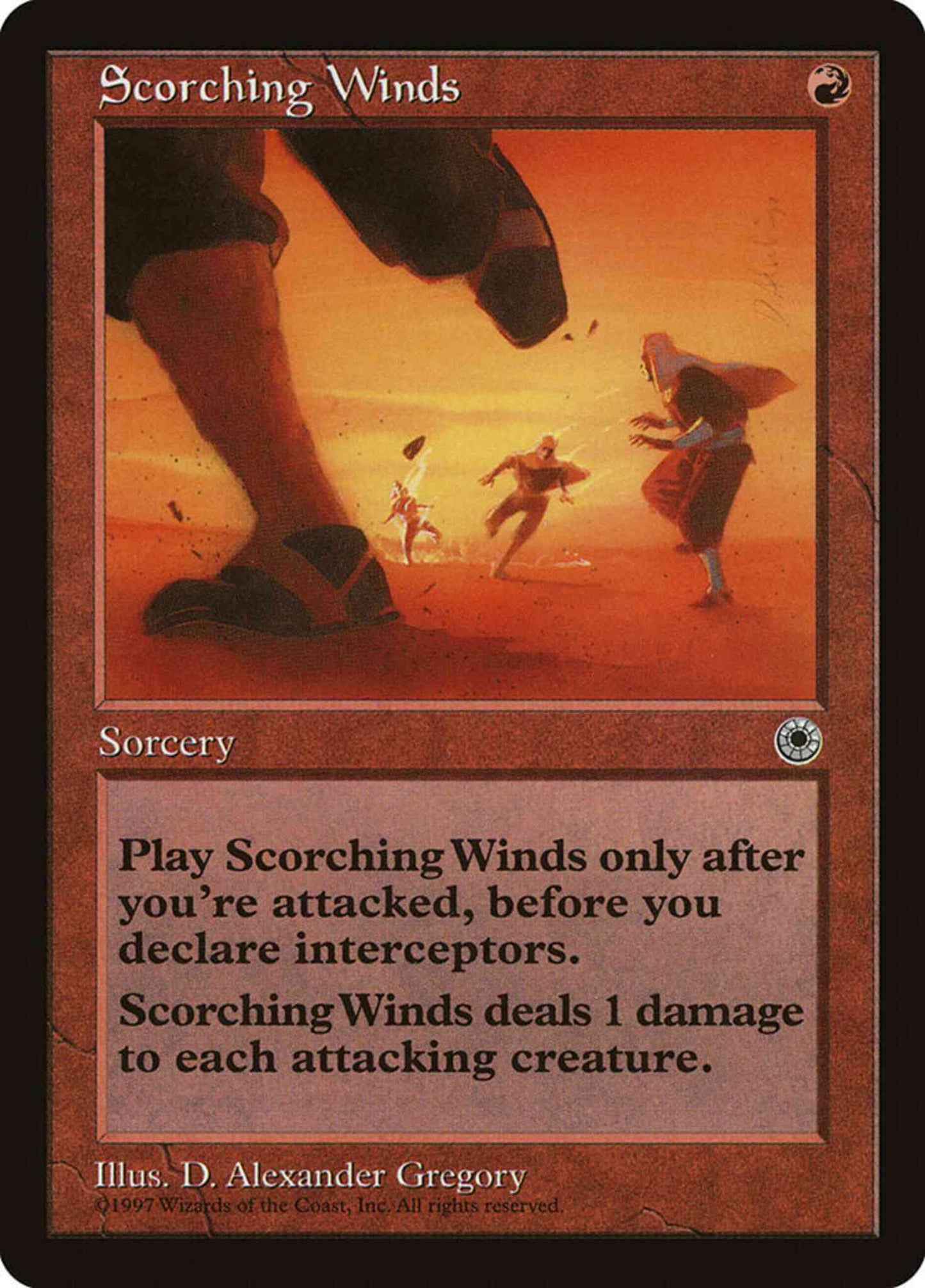Scorching Winds [149] [Portal 1] [Non-Foil]