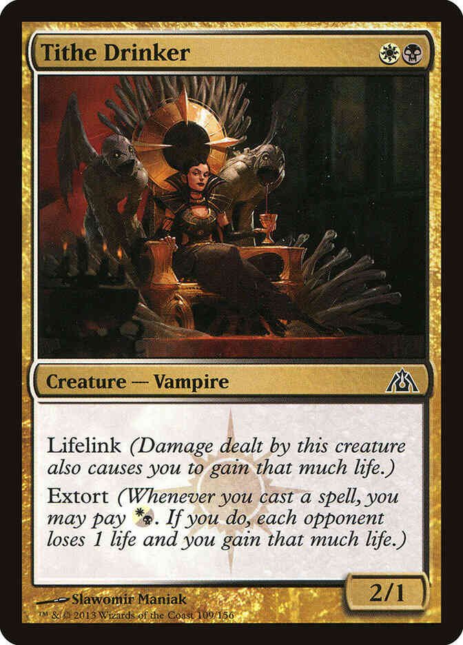 Tithe Drinker [109] [Dragon's Maze] [Non-Foil]