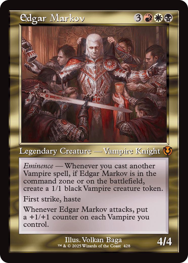 Edgar Markov [428] [Retro Frame] [Innistrad Remastered] [Foil]