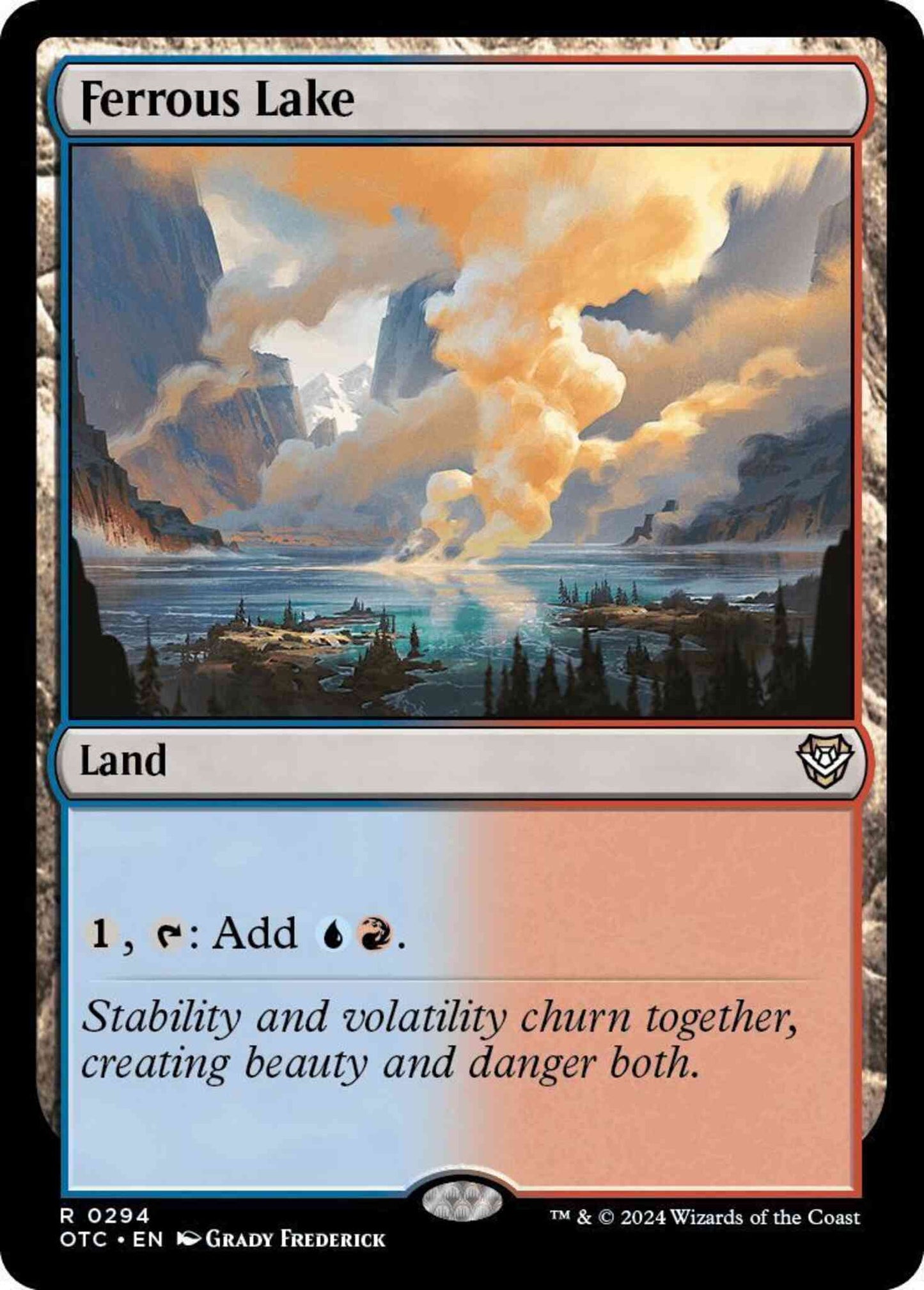 Ferrous Lake [294] [Outlaws of Thunder Junction: Commander] [Non-Foil]