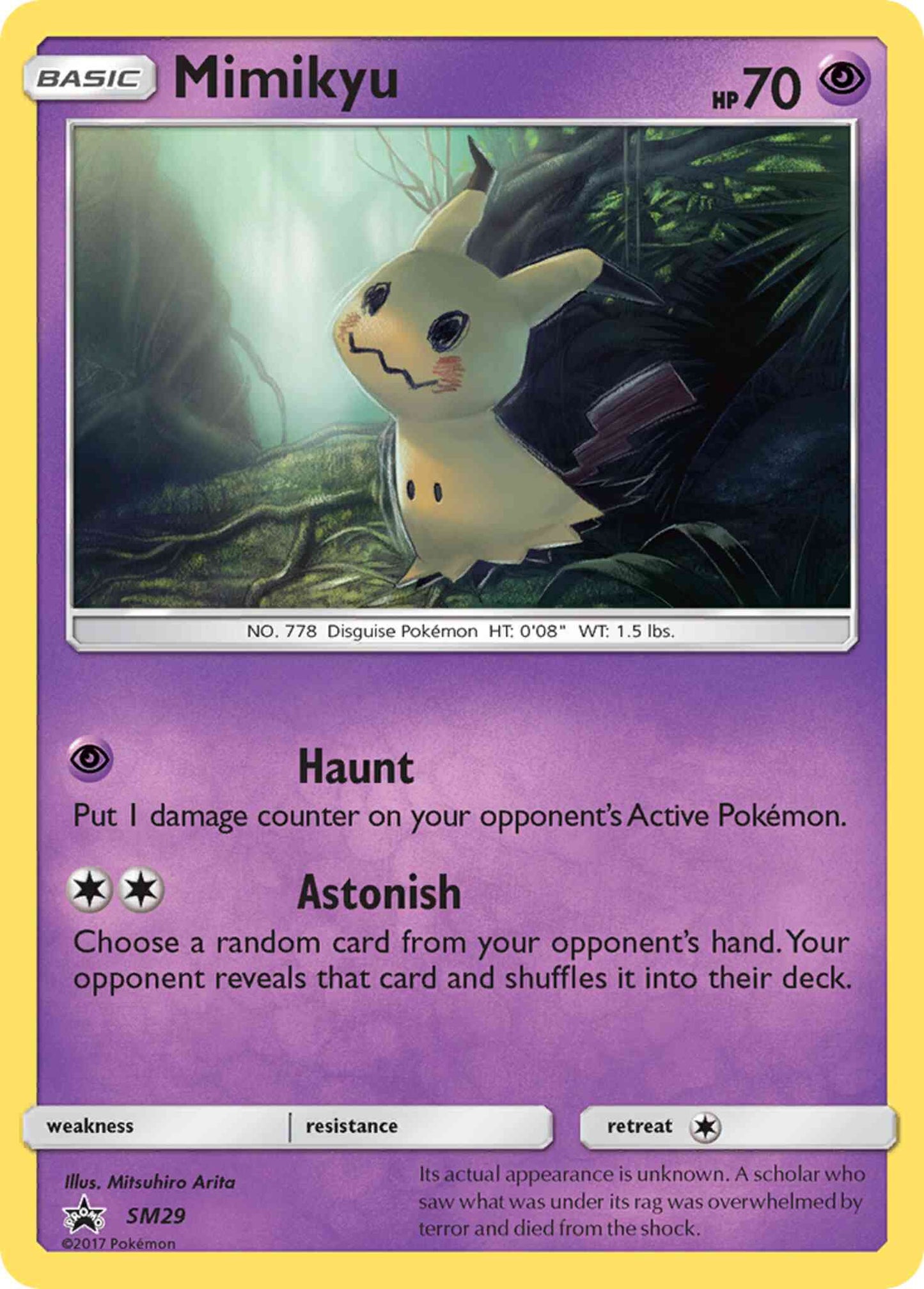 Mimikyu - SM29 - Promo [smp-SM29] [Holo]