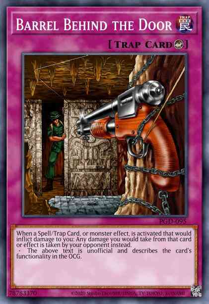 Barrel Behind the Door - DR1-EN043 - Rare - Unlimited