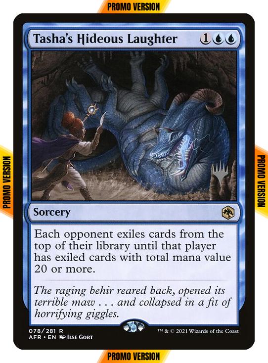 Tasha's Hideous Laughter [Promo Pack] [78p] [Adventures in the Forgotten Realms Promos] [Non-Foil]