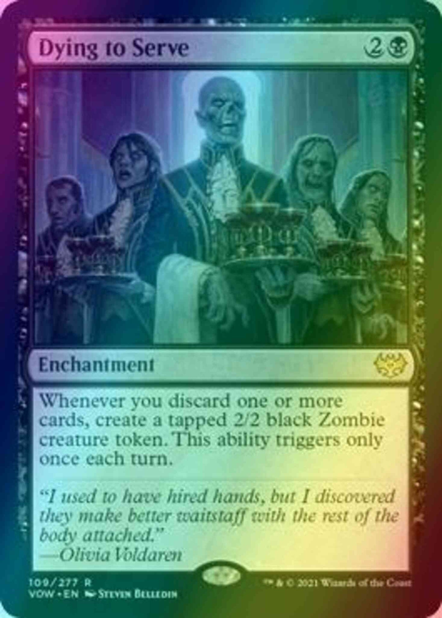 Dying to Serve [109] [Innistrad: Crimson Vow] [Foil]