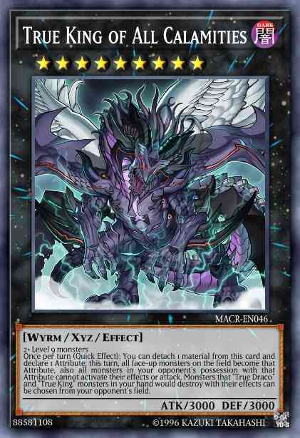 True King of All Calamities - MACR-EN046 - Super Rare - 1st Edition