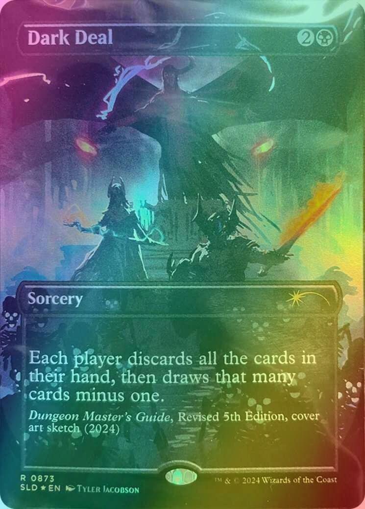 Dark Deal [0873] [Borderless] [Secret Lair Drop] [Foil]