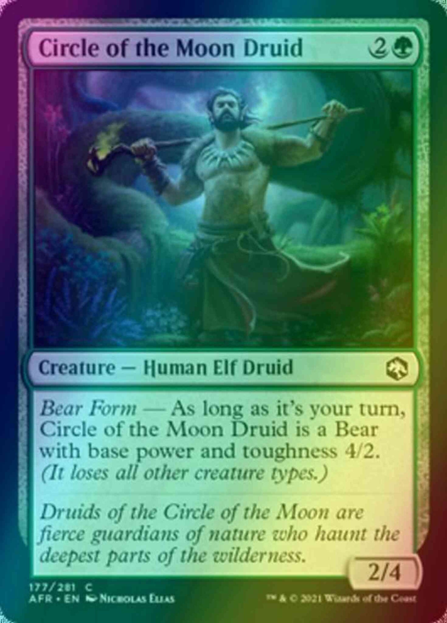 Circle of the Moon Druid [177] [Adventures In The Forgotten Realms] [Foil]