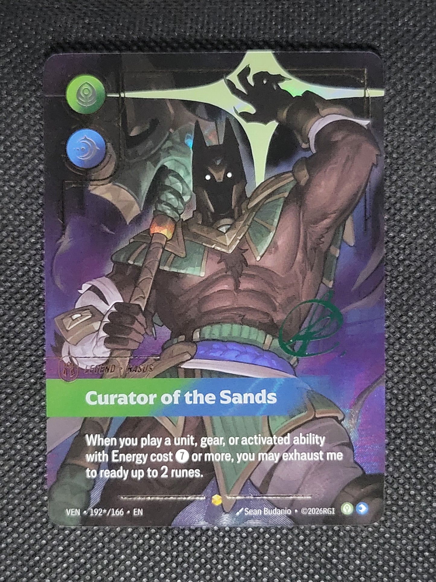 Curator of the Sands (Nasus) — Signature|Foil — ID 19397