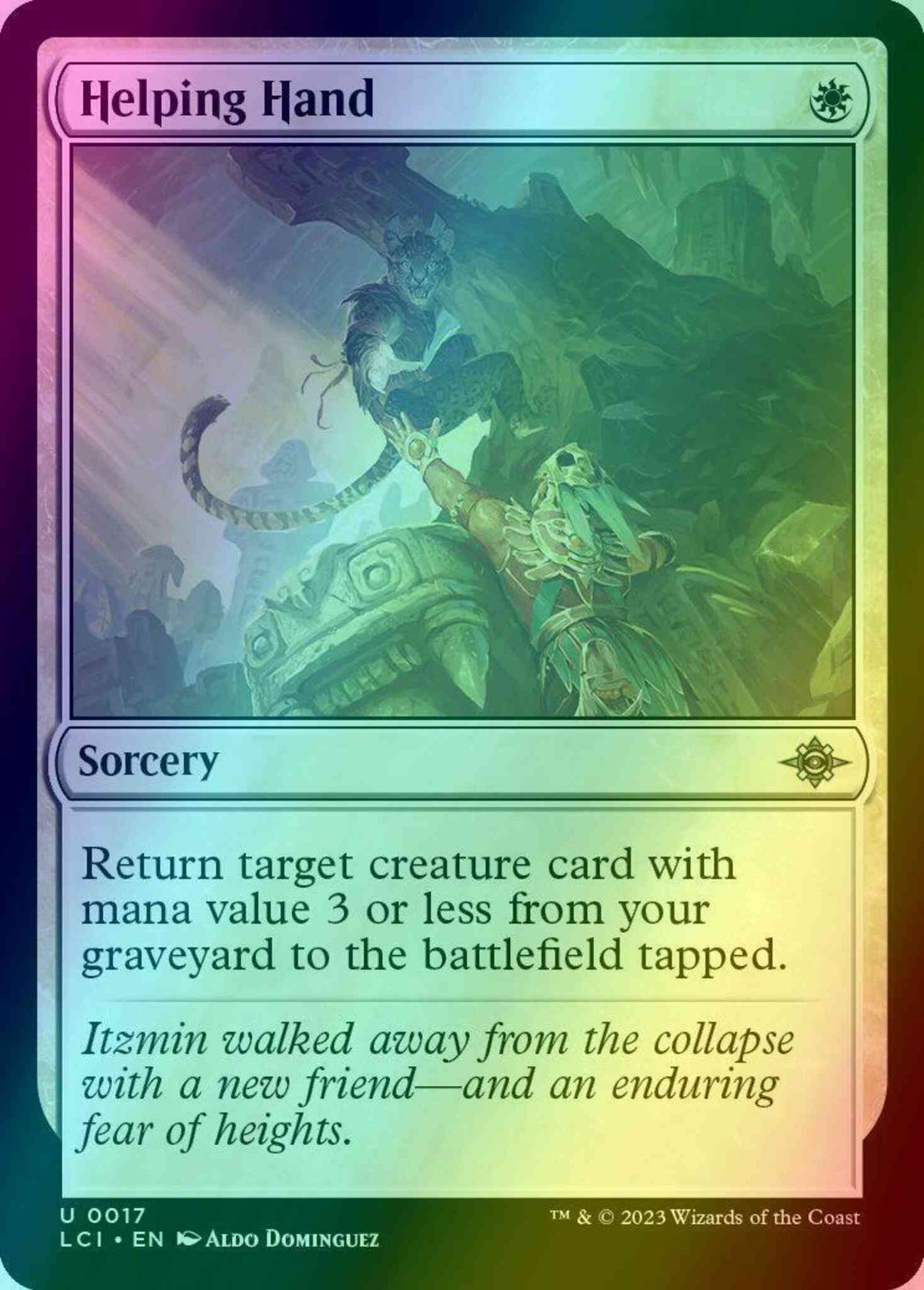 Helping Hand [17] [The Lost Caverns of Ixalan] [Foil]