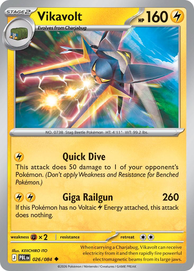 Vikavolt - 026/084 - Uncommon [me05-026] [Non-Holo]