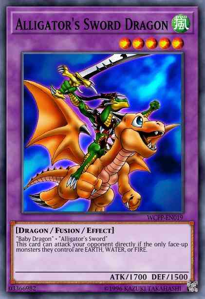 Alligator's Sword Dragon - TU08-EN008 - Rare - Unlimited
