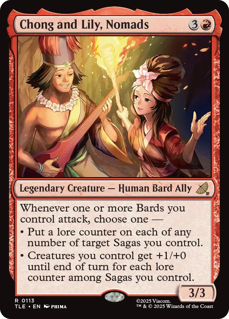 Chong and Lily, Nomads [113] [Avatar: The Last Airbender Eternal] [Non-Foil]
